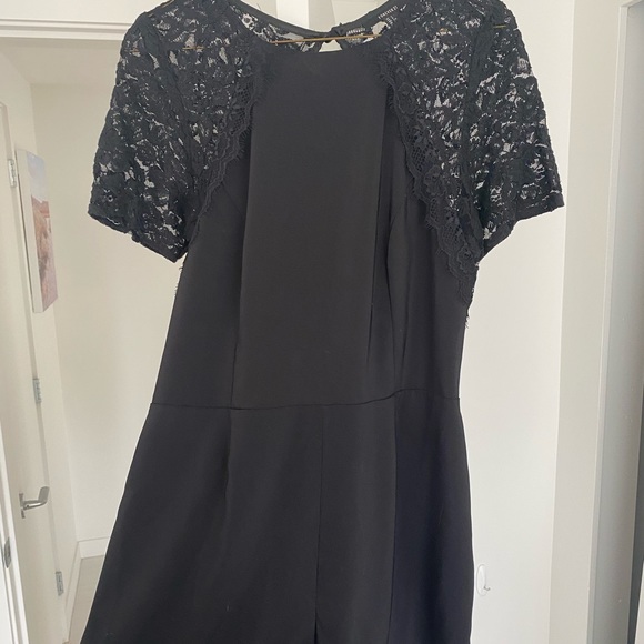 Black fancy romper - Picture 2 of 3